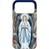 Happy Catholics Custodia per iPhone 17 Pro Max Rosario Nostra Signora di Lourdes Beata Madre Maria Cattolica