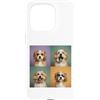 Maltipoo Puppy Lover PS Custodia per iPhone 15 Pro Maltipoo - Fotobooth per ritratto con animali domestici con occhiali da sole