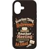 The Coffee & Ghost Club Custodia per iPhone 17 Halloween Ufficio Umorismo Incontro Scherzo E-mail collega