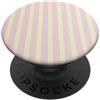 Pastel Light Pink Yellow Vertical Line P Pastel Light Pink Yellow Vertical Line Stripes Minimalist PopSockets PopGrip Adesivo