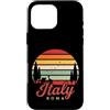 Italy Vintage Travel Souvenir Tees Custodia per iPhone 16 Pro Max Souvenir di viaggio vintage Italia