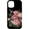Hummingbird Apparel For Kids and Adults Custodia per iPhone 12/12 Pro Colibrì Peonia Floreale Giardino Botanico Amante degli Uccelli