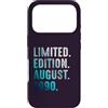Birthday Gift Limited Edition August 199 Custodia per iPhone 17 Pro Edizione Limitata Agosto 1990 Retro Vintage 1990