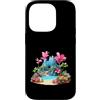 Exotic Escapes Designs Custodia per iPhone 14 Pro Vibrante Isola Tropicale Paradiso Laguna Scena