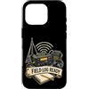 Jimbeels Custodia per iPhone 16 Pro FIELD LOG READY Radio Registro Antenna