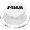 Push! Funny Workout Gym Meme, Trainer Sl PUSH/Personal Trainer/Amante della palestra/Meme divertente allenamento PopSockets PopGrip per MagSafe