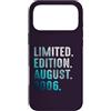 Birthday Gift Limited Edition August 200 Custodia per iPhone 17 Pro Max Edizione Limitata Agosto 2006 Retro Vintage 2006