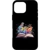 Enchanted Pages Designs Custodia per iPhone 16 Pro Max Fantasy Book Imagination Storytelling Reader