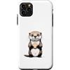 Timowo Studio Custodia per iPhone 11 Pro Max Lontra Con Conchiglia