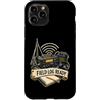 Jimbeels Custodia per iPhone 11 Pro FIELD LOG READY Radio Registro Antenna
