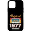 Vintage Birthday Collection Custodia per iPhone 12 mini Originale 1977 Vintage Cassette Birthday Edition