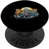 Classic Car Apparel & Clothing US Cars - Auto d'epoca PopSockets PopGrip Adesivo
