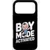 Baby Announcement Reveal Party Custodia per iPhone 17 Pro Max Annuncio del nuovo bambino attivato dalla modalità Boy