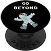 Universe Galaxy Cosmonaut Birthday Holid Regalo motivazionale motivazionale per astronauta Space Explorer PopSockets PopGrip Adesivo