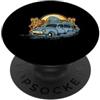 Classic Car Apparel & Clothing US Cars - Auto d'epoca PopSockets PopGrip Adesivo