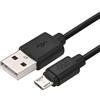 APM 570310 - Cavo USB 2.0 USB-A/USB-B, cavo USB maschio/maschio, cavo USB per stampante e computer, trasmissione stabile senza interferenze, 2 m di lunghezza, nero