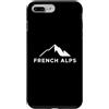 Alpine Vacation Custodia per iPhone 7 Plus/8 Plus Alpi francesi Mountain Explorer Francia Viaggi