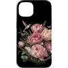 Hummingbird Apparel For Kids and Adults Custodia per iPhone 13 Colibrì Peonia Floreale Giardino Botanico Amante degli Uccelli