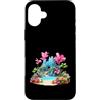 Exotic Escapes Designs Custodia per iPhone 16 Plus Vibrante Isola Tropicale Paradiso Laguna Scena