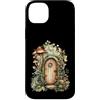 Whimsical Wonders Custodia per iPhone 14 Plus Fungo stravagante porta fatata Fantasy Art