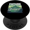 Geology Geode Humor Futuro geologo Divertimento Studente Scienze della Terra Amante della Geologia PopSockets PopGrip Adesivo