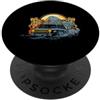 Classic Car Apparel & Clothing US Cars - Auto d'epoca PopSockets PopGrip Adesivo
