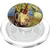 Phoenix Artistic Flower Painting Phone G Phoenix Artistic Flower Painting PopSockets PopGrip per MagSafe