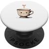 Timowo Studio Tazza con Cuori Illustrata PopSockets PopGrip Adesivo