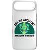 Parrot and Pet Bird Owners Custodia per iPhone Air Ask Me About My Amazon Parrot - Proprietario di uccelli