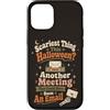 The Coffee & Ghost Club Custodia per iPhone 12/12 Pro Halloween Ufficio Umorismo Incontro Scherzo E-mail collega