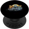 Classic Car Apparel & Clothing US Cars - Auto d'epoca PopSockets PopGrip Adesivo