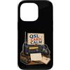 Jimbeels Custodia per iPhone 13 Pro QSL CARD CALM Radio Cartolina Stazione