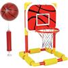 Generico Canestro Da Basket Per Piscina - Supporto Da Gioco Galleggiante In Acqua Con Tabellone, Set Da Gioco In Schiuma ABS, Kit Sportivo Portatile A Bordo Piscina, Pompa A Sfera Gonfiabile Inclusa | Attività