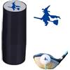 Generic a forma di golf, stencil riutilizzabile, strumento di marcatura personalizzato ad asciugatura rapida, accessorio di facile identificazione, design compatto e leggero, comoda attrezzatura da