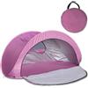Striegro Tenda da spiaggia pop-up per 3-4 persone, parasole da spiaggia portatile e pieghevole con tenda con cerniera, da esterno con installazione istantanea automatica, Style2.
