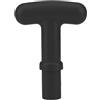 Generic Manico a forma di T - robusto ed elegante, versatile, alto, moderno, portatile, prestazioni eleganti, durevole impugnatura per canoa, ricambio leggero | multiuso per interni ed esterni robusto