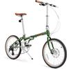 ROCKBROS VDS Bicicletta Pieghevole da 20 Pollici, Acciaio al Cromo-Molibdeno Leggero, Cambio Altus 8V, Freni a Disco, 12kg, per Adulti e Adolescenti, Pendolari & Outdoor