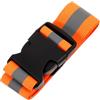 iplusmile Fascia Riflettente Elastico Regolabile per Corsa Notturna e Escursionismo Elastico Arancione Design Semplice e Stile alla Moda