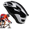 TABSIRAH Casco da Ciclismo Cinturino Sottogola Regolabile Traspirante Di Sicurezza