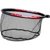 wueiooskj Rete da pesca con testa Brail, strumento da pesca a mano rimovibile, leggera, resistente e impermeabile, che garantisce una facile, amo antiadesivo, 30 cm