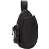 ASHATA Zaino da tennis con tasca asciutta e bagnata e spallacci regolabili per atleti, grande capacità 18,5 x 12,6 x 3,9 pollici (BLACK)