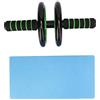WAHEWUD 16 cm tre ruote addominali fitness roller casa attrezzo per esercizi addominali