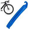 Genérico per pneumatici, strumento di riparazione per biciclette, design multifunzione a cucchiaio in acciaio con gancio a doppia testa, compatto per moto, cambio bicicletta, corsa