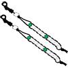 WAHEWUD Perline da golf con punta a punta di tiro perline contatore di punta con clip in nylon treccia per appassionati di golf