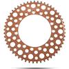 RTTYIKU Pignone della pedivella, Ruota dentata for Bicicletta Disco a Denti Sottili BCD 8/9/10/11 velocità 53/54/56T Corona for(Bubble Multicolour,56T)