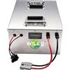 WILLQ Batteria al Litio di Ricambio per Triciclo Elettrico da 60 Volt, 60V 50Ah 60Ah 70Ah 80Ah 90Ah 100Ah, con BMS e connettore Anderson.