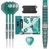 Target Darts Target Japan Miracle G7 Freccette con Punta in Acciaio e Kflex, 25G | Set di Freccette al 95% in Tungsteno, Alette e Aste K-Flex N. 2, Punte Nano Storm Swiss Point, Mikuru Suzuki Gen 7