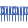 WWYYZAYC Tee da Golf 50 Pezzi/Set plastica 68 mm Cuscino in Gomma Resistente Top Tee Colore Blu