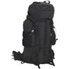 QUAHEAS Zaino da escursionismo nero, 60 l, in tessuto Oxford 900D, con struttura in metallo, impermeabile, ergonomico, imbottito, versatile, per escursionismo, campeggio, trekking e attività