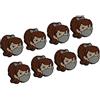 ZEPFJHE 8pack Morbido Silicone Racchetta Ammortizzatori Racchetta Da Tennis Vibrazioni Ammortizzatori Racchetta Da Tennis Accessori Professionali Ammortizzatori